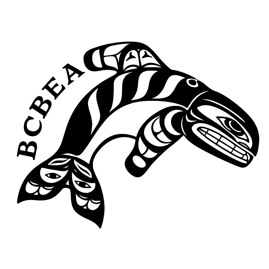BCBEA Logo With Stylized Salmon